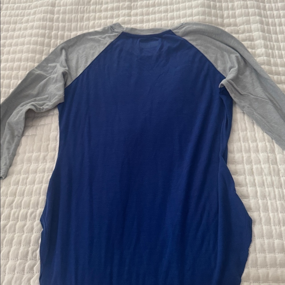 Indianapolis Colts Blue and Gray Raglan Shirt - Picture 3 of 3